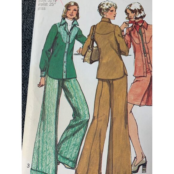 Simplicity Misses Jacket Shorts Pants Sewing Pattern sz 10 5931 - uncut - Picture 9 of 11